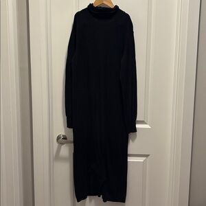 Black Turtleneck Sweater dress